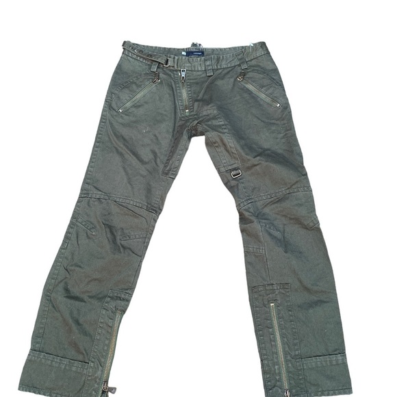 Dsquared Multipocket Cargo Pants Size 50 Green - Picture 7 of 10